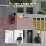 Bvavo 1080P Wireless Smart Video Doorbell System