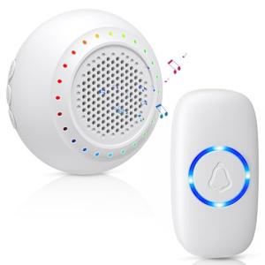PHYSEN Wireless Doorbell with 1000ft Range and 32 Tones
