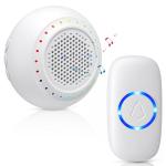 PHYSEN Wireless Doorbell with 1000ft Range and 32 Tones