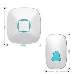 Waterproof Wireless Doorbell Chime Kit with 36 Sounds