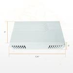 White 2-Note Wired Mechanical Doorbell Chime