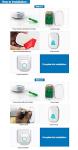 Waterproof Wireless Doorbell Chime Kit with 36 Sounds