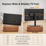 Swivel TV Stand for 32–70 inch TVs