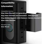 KIMILAR Adjustable Anti-Theft Video Doorbell Mount