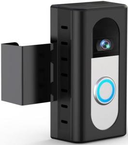QIBOX Adjustable No-Drill Mount for Video Doorbell
