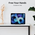 Kruodop 6-Inch Black Metal Plate Display Stands