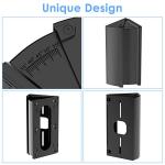 RIOVO Adjustable Doorbell Angle Mount for Ring/Blink