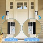 RIOVO Adjustable Doorbell Angle Mount for Ring/Blink