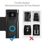Metal Ring Doorbell Mount - Renter Friendly Solution