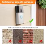 LOCKA No-Drill Video Doorbell Mount for Ring