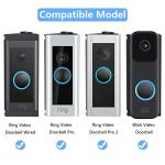 RIOVO Adjustable Doorbell Angle Mount for Video Doorbells