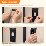 LOCKA No-Drill Video Doorbell Mount for Ring