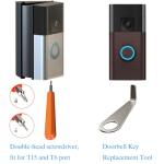 Adjustable Video Doorbell Angle Mount for Wider View