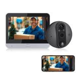 Invyxr WiFi Peephole Camera with 4.3-Inch Monitor