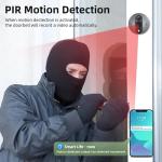 Invyxr WiFi Peephole Camera with 4.3-Inch Monitor