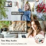 Invyxr WiFi Peephole Camera with 4.3-Inch Monitor