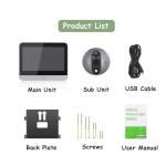 Invyxr WiFi Peephole Camera with 4.3-Inch Monitor