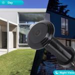 HD 1080P Smart Door Peephole Camera with Night Vision