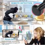 HD 1080P Smart Door Peephole Camera with Night Vision