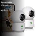 AOSU 4MP Indoor Security & Baby Monitor Camera