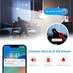 GUOANVISION 3MP 360° Indoor Security Camera