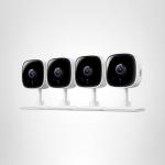 Tapo 1080P Indoor Security Camera (4-Pack)