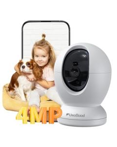 Usogood 2.5K Indoor Security Camera with 360° View