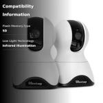 VIMTAG 2.5K Indoor Security Camera with 360° View