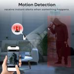 Adomii 2K Indoor Security Camera with Night Vision