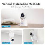Owltron 2K Indoor Security Camera with Night Vision