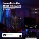 Indoor Pan/Tilt Security Camera with Night Vision