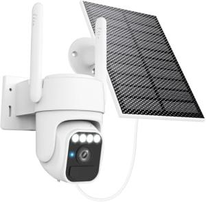 Wireless 360° Solar Security Camera with Two-Way Talk