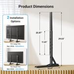 Universal Adjustable TV Stand for 22-75 Inch TVs