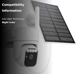 Wireless 360° Solar Security Camera with Two-Way Talk