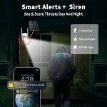 Wireless 360° Solar Security Camera with Two-Way Talk