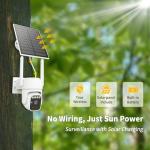 Wireless 360° Solar Security Camera with Two-Way Talk