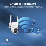 Wireless 360° Solar Security Camera with Two-Way Talk