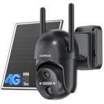 Solar 4G LTE Outdoor Security Camera with Night Vision