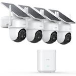 Wireless Solar Security Camera System with 360° View