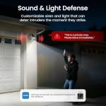 Wireless Solar Security Camera System with 360° View