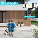 Onforu 2K HD Floodlight Camera with AI Detection