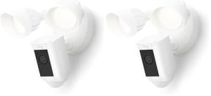 Ring Floodlight Cam Wired Plus - 2-Pack Security Cameras