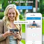 LIZVIE 1080P Outdoor Floodlight Security Camera