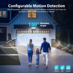 Onforu 2K HD Floodlight Camera with AI Detection