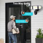 Onforu 2K HD Floodlight Camera with AI Detection