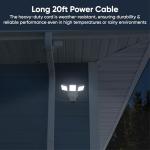 Wyze Floodlight Cam Mount with 20ft Power Cable