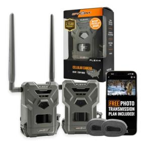SPYPOINT Flex-M Twin Pack Cellular Trail Cameras