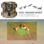 WOSPORTS 24MP HD Mini Game Camera with Night Vision