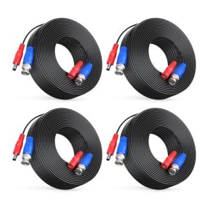 ANNKE 4 Pack 100ft Video Power Surveillance Cables