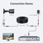 ANNKE 4 Pack 100ft Video Power Surveillance Cables